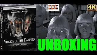 LE VILLAGE DES DAMNES 4K COLLECTOR UNBOXING