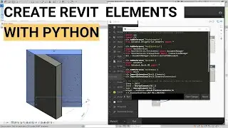 Tutorial: Create Revit elements with Python. Access the Revit API to make a wall with Dynamo.