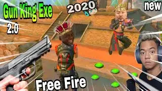 GUN KING 2.0 EXE - FREE FIRE EXE NEW, Funny momen