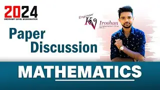 2024 O/L Maths Revision Class (English Medium) - Day 1