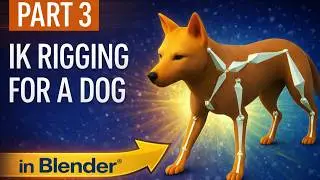 Rigging a Dog in Blender | Step-by-Step Tutorial (2025)