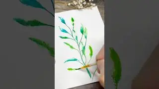 so soft #art #painting #watercolor #水彩 #artist #fluidart #水彩教程 #flowers