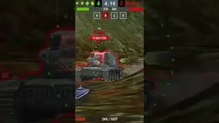 Волкобой в деле. Взрывы БК #выживалово #wotblitz #wot #вотблиц #worldoftanksblitz #tanks #wotb #бк