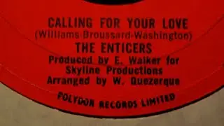 Enticers - Calling For Your Love - Atlantic : 2091-136 DJ (45s)