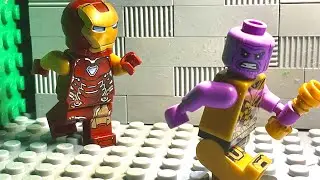 Iron Man Vs Thanos in LEGO