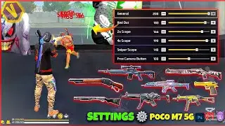 Free Fire Headshot Setting After New Update 2025⚡Best Sensitivity Setting