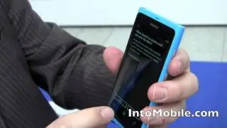 Nokia Lumia 800 video walkthrough at Nokia World