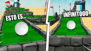 GOLF IT! MAPA INFINITO DE MINI HOYOS EN UNO!