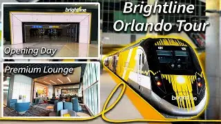 A Tour of Brightline Orlando - A Look at Florida's High Speed Rail Station