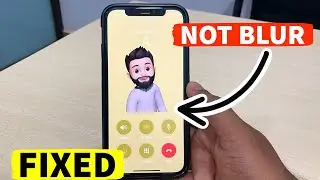 Contact Poster Not Showing Blur Effect on iPhone in iOS 17 I iOS 17 Contact Poster
