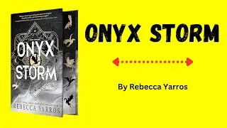 Onyx Storm By Rebecca Yarros 2025!