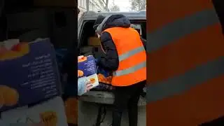 🇺🇦🇦🇿 Одесса. Азербайджанцы раздают продукты жителям..