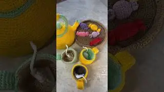 Готовимся к чаепитию #вязанаяеда
