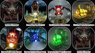 Mobile Choo Choo Charles vs The Train,Choo Choo Train,Hidden Train,Scary Spider Train Horror