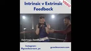 Intrinsic v Extrinsic Feedback