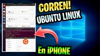 INCREIBLE! Corren LINUX Ubuntu 20.04 LTS en iPhone 7 PLUS / DE ESTE MODO LO HACEN!