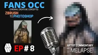 FANS OCC - EP8 (Artist Commentary Timelapse) - 'Lyle Moore' Concept
