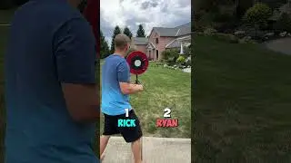 $100 Card Throwing Challenge #shorts