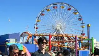 Santa Monica Pier: RL VS VR