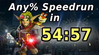 Jak 2 Any% Speedrun in 54:57!!!!! (PS2)