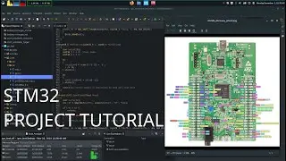 Creating a project for STM32 from start to finish | VIDEO18