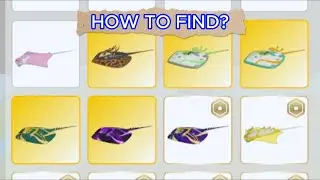 TUTORIAL MENCARI PARI ATAU STINGRAY DI ROBLOX GAME ANIMAL SIMULATOR UNDERWATER