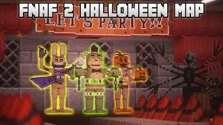 Halloween FNAF 2 Map in Minecraft (Java)