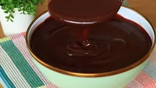 Homemade CHOCOLATE SAUCE👌🏻BRIGHT and Gorgeous Consistency! Full Measured to use in every recipe 💯😋