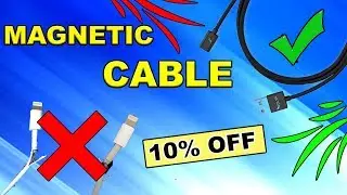 Magnetic Charger for Android , iOS | Unbreakable Cable | Grab it now