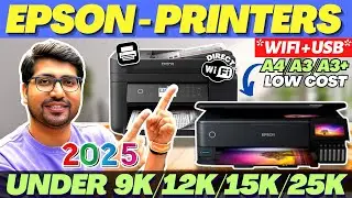 TOP 3🔥Best Epson Printer In India 2024🔥Best Printer For Home Use🔥Best Printer Under 15000
