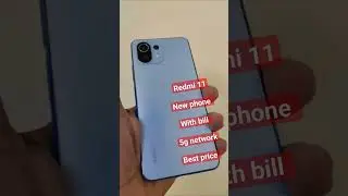REDMI 11. 5G MODE ON ....128GB ...WITH BILL..WITH WARRANTY..