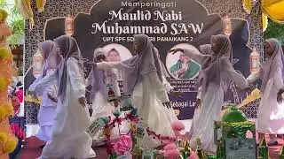 Rara dan teman2 mengisi acara Maulid sekolah SD Panaikang 2 (2024)