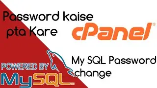 [🔴LIVE] how to change my sql password || How to  find cpanel username and password {Hindi}
