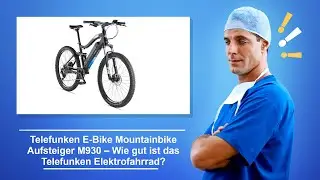 🚑 Telefunken E Bike Mountainbike »Aufsteiger M930 – Wie gut ist das Telefunken Elektrofahrrad?