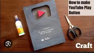 homemade golden play button ✅