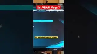 Tambah VRAM Radeon Vega 7 