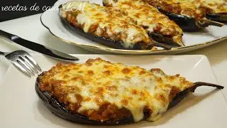 BERENJENAS RELLENAS De Atún FÁCILES y RÁPIDAS ¡La Mejor Opción?