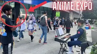 I played an Anime and Video Game medley at the Anime Expo