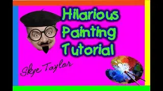 Acrylic Abstract Painting on Paper and other FUNNY CRAP PT2
