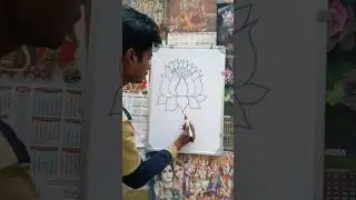 kamal ka phool banana sikhe Kamal design video apna design
