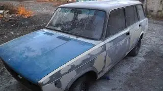 Покраска ВАЗ 2104 ч.3