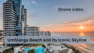 Aerial Beauty: Discover Umhlanga Beach and Its Iconic Skyline