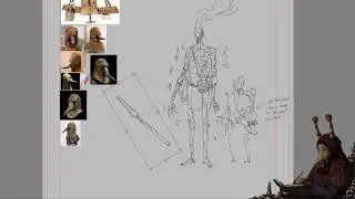 Sketching some war sceens