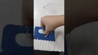 Ako na monochromatický abstrakt v štýle plaster art 