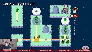 Can we get to World 8? | Super Mario Maker 2 | !discord