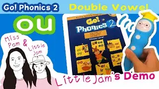 Demo | ou - Double Vowels | Go Phonics | 5 Easy Steps | by Ms Pam & Little Jam