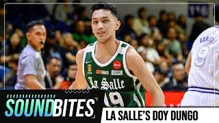 Coach Topex compares rookie Doy Dungo to a La Salle icon | SOUNDBITES