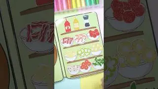 Make pizza with me . DIY paper doll house. Pizza shop 