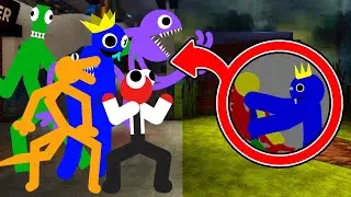 New Rainbow Friends VS Stick Nodes Animation Remake 🎶 Roblox Rainbow Friends Chapter 2 (FNF New Mod)