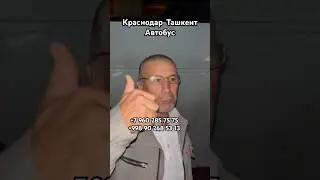Краснодар-Ташкент автобус,